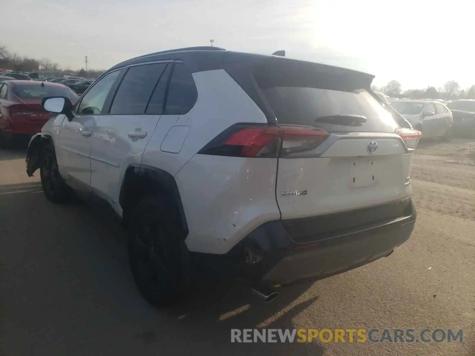 3 Photograph of a damaged car 2T3E6RFV4MW013606 TOYOTA RAV4 2021