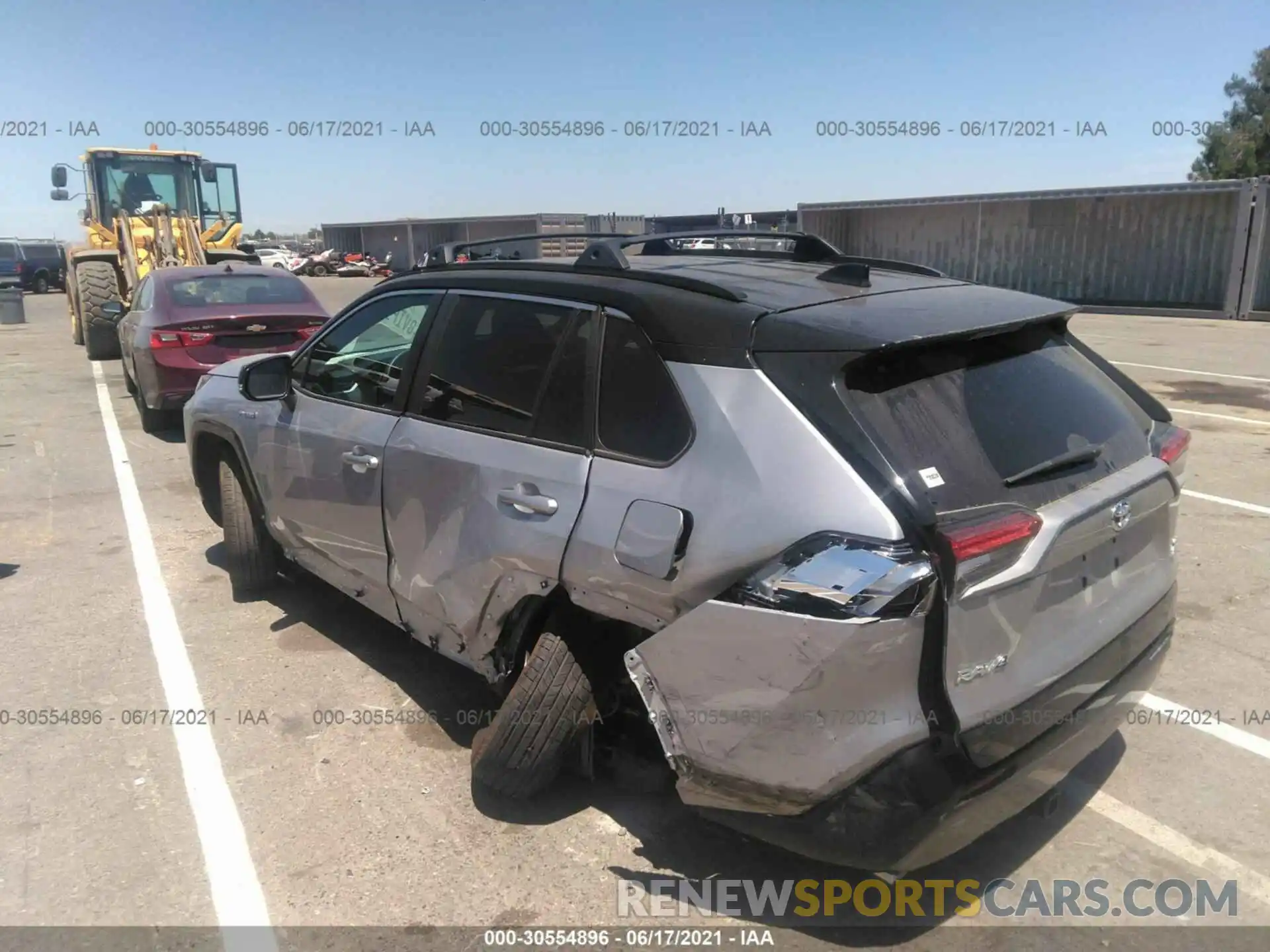 6 Photograph of a damaged car 2T3E6RFV4MW016814 TOYOTA RAV4 2021