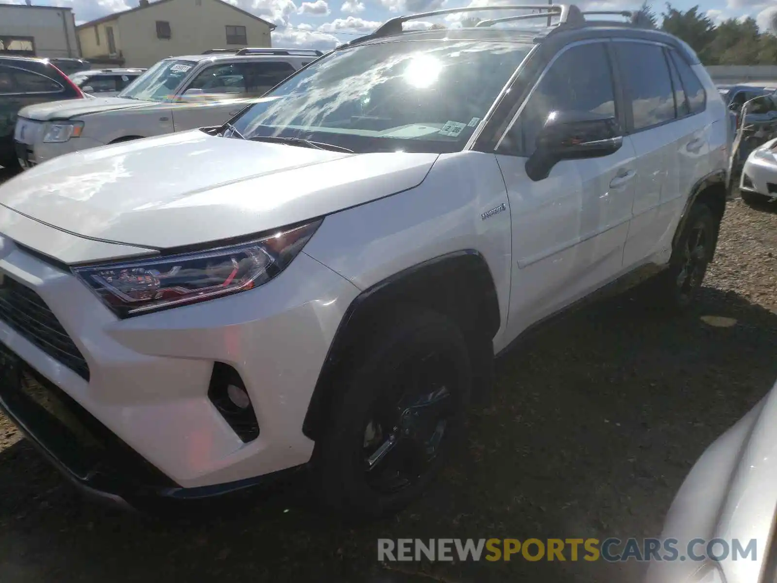 2 Photograph of a damaged car 2T3E6RFV5MW018412 TOYOTA RAV4 2021