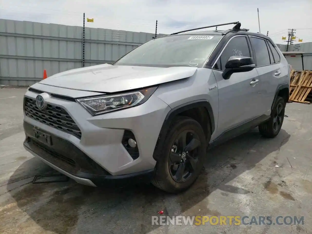 2 Фотография поврежденного автомобиля 2T3E6RFV5MW024193 TOYOTA RAV4 2021