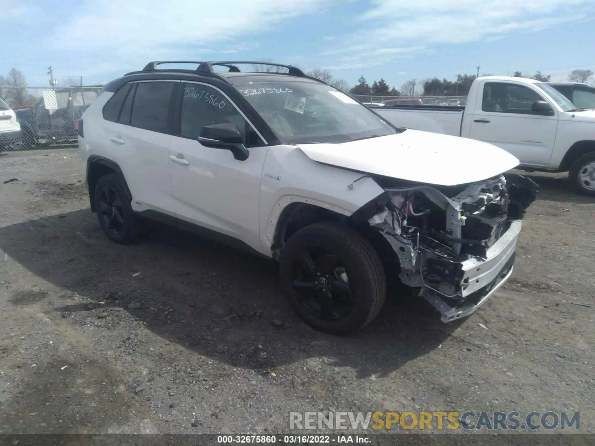 1 Photograph of a damaged car 2T3E6RFV5MW026638 TOYOTA RAV4 2021