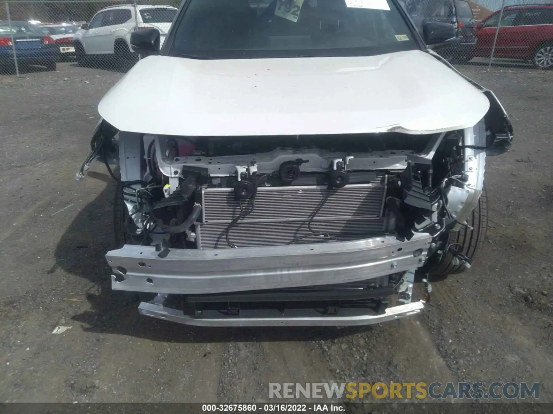 6 Photograph of a damaged car 2T3E6RFV5MW026638 TOYOTA RAV4 2021