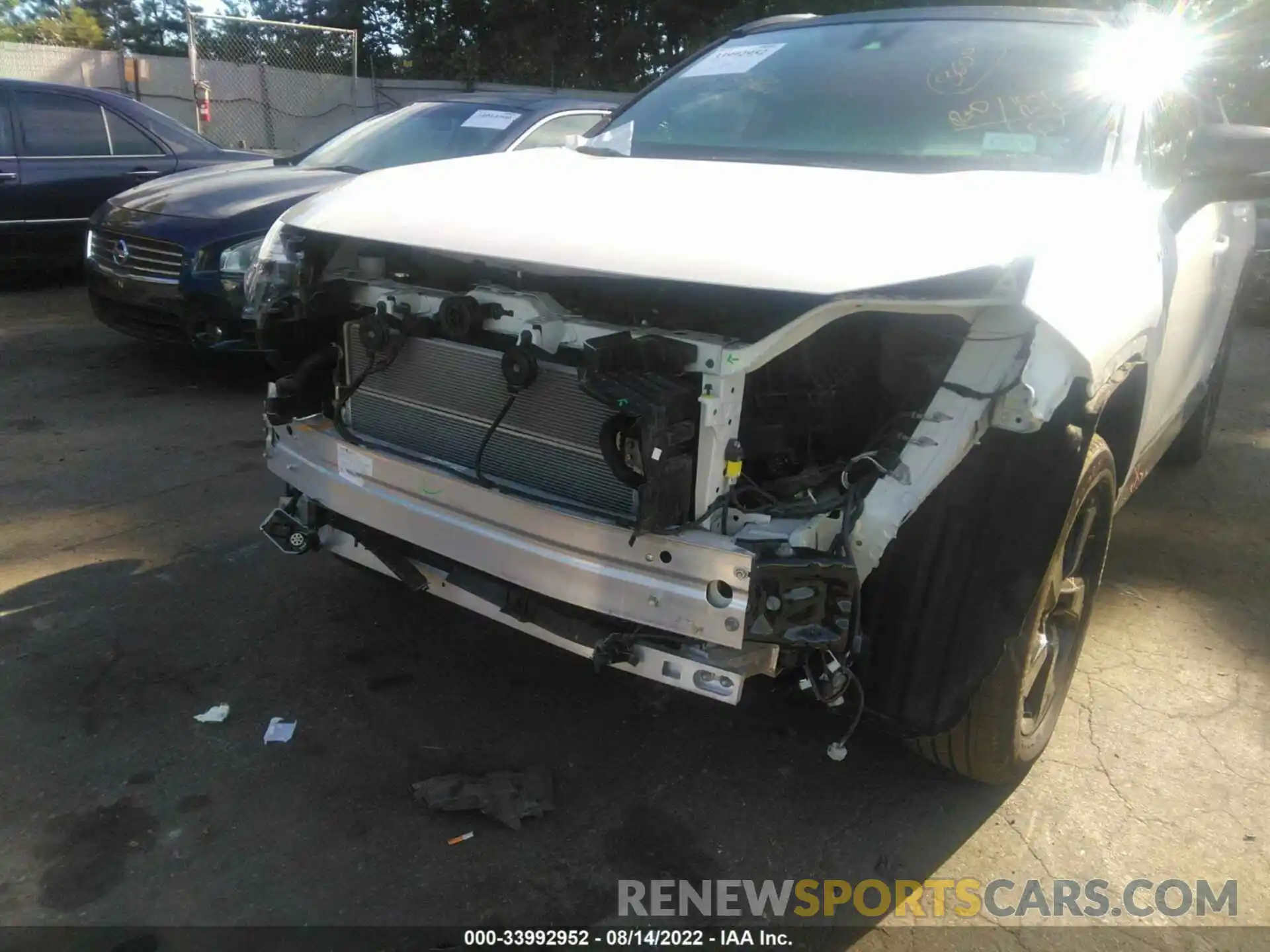 6 Photograph of a damaged car 2T3E6RFV5MW027224 TOYOTA RAV4 2021