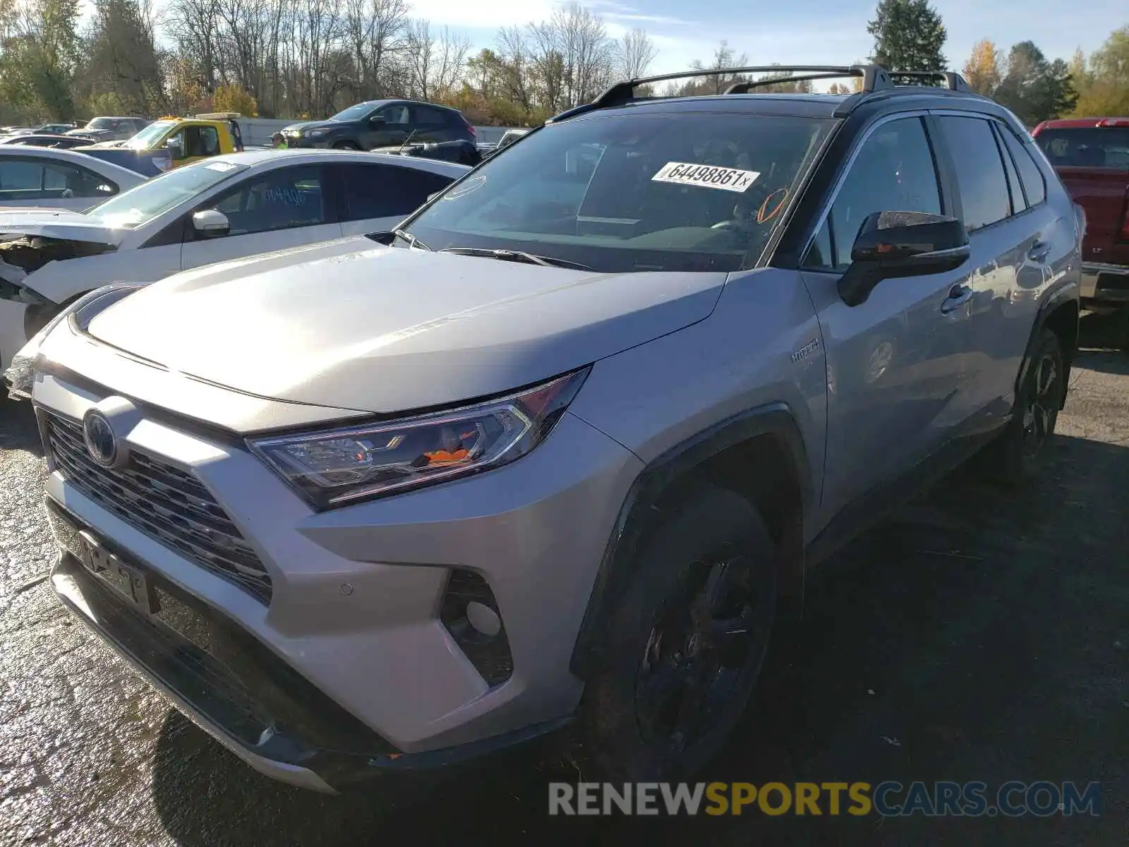 2 Photograph of a damaged car 2T3E6RFV6MW002560 TOYOTA RAV4 2021