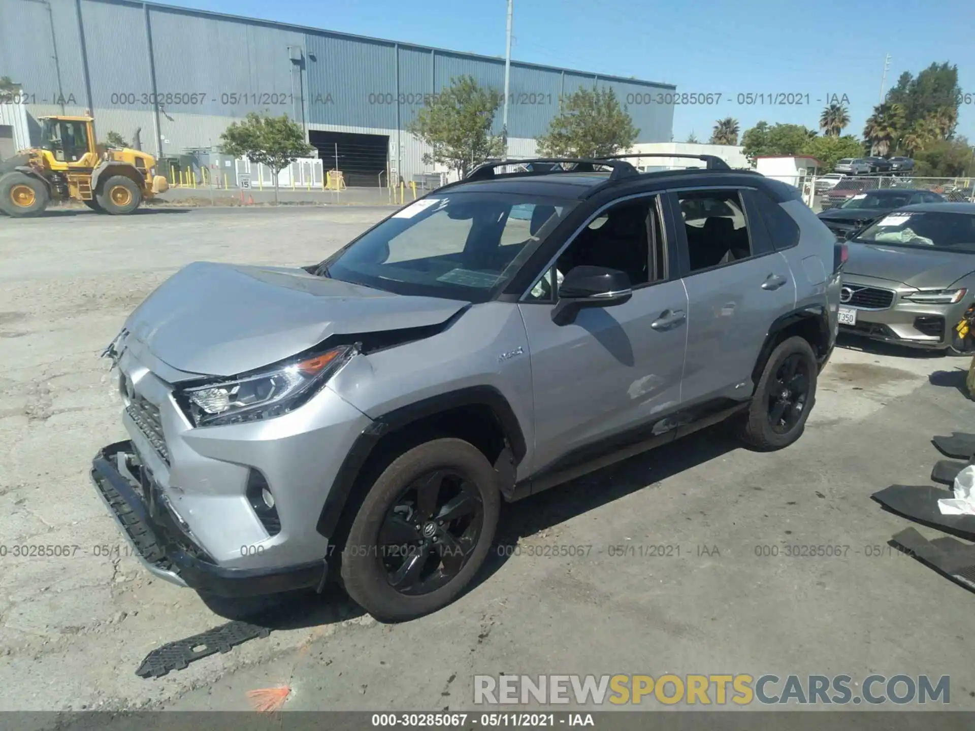 2 Photograph of a damaged car 2T3E6RFV6MW004034 TOYOTA RAV4 2021