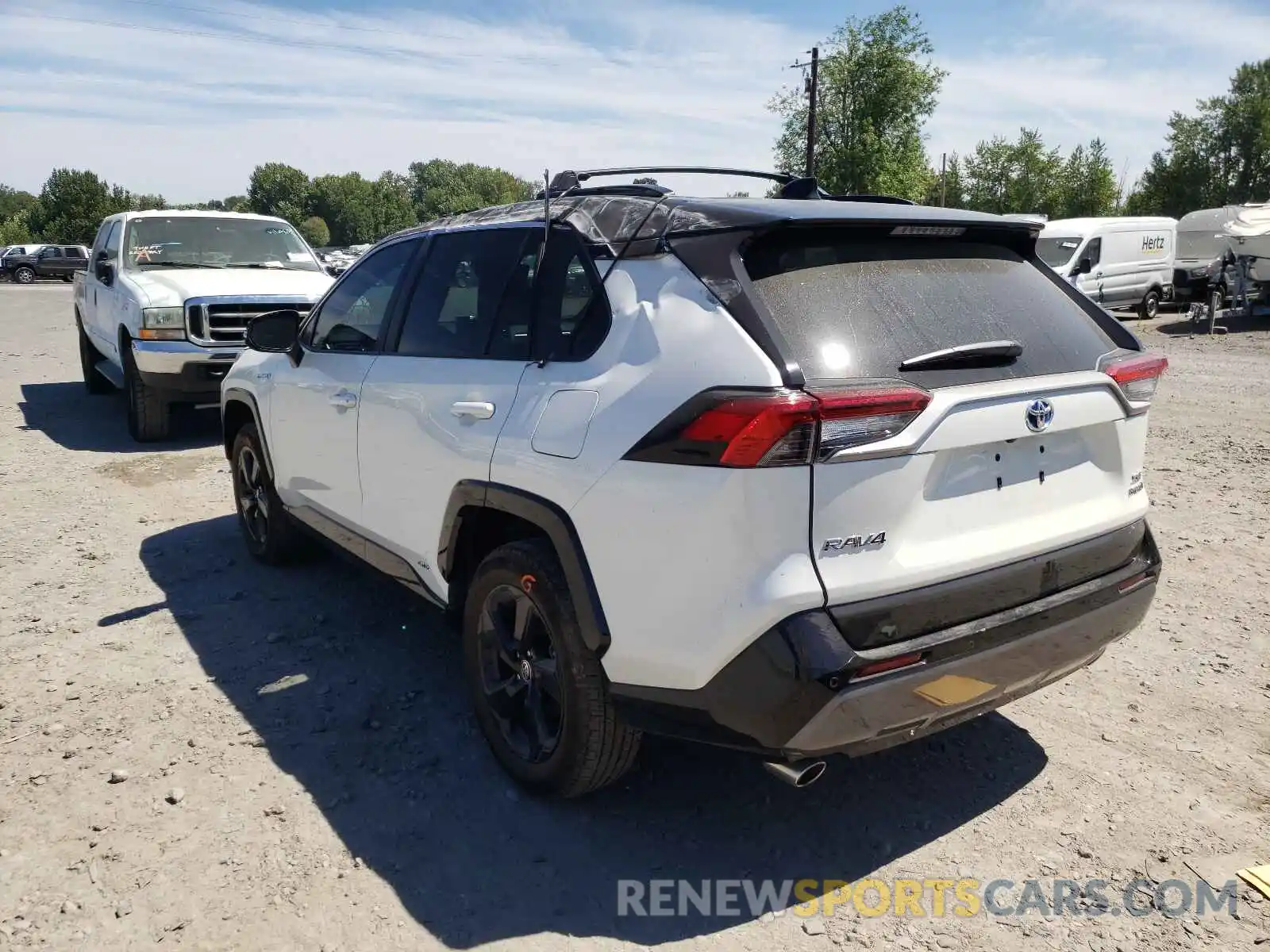 3 Photograph of a damaged car 2T3E6RFV7MW012191 TOYOTA RAV4 2021