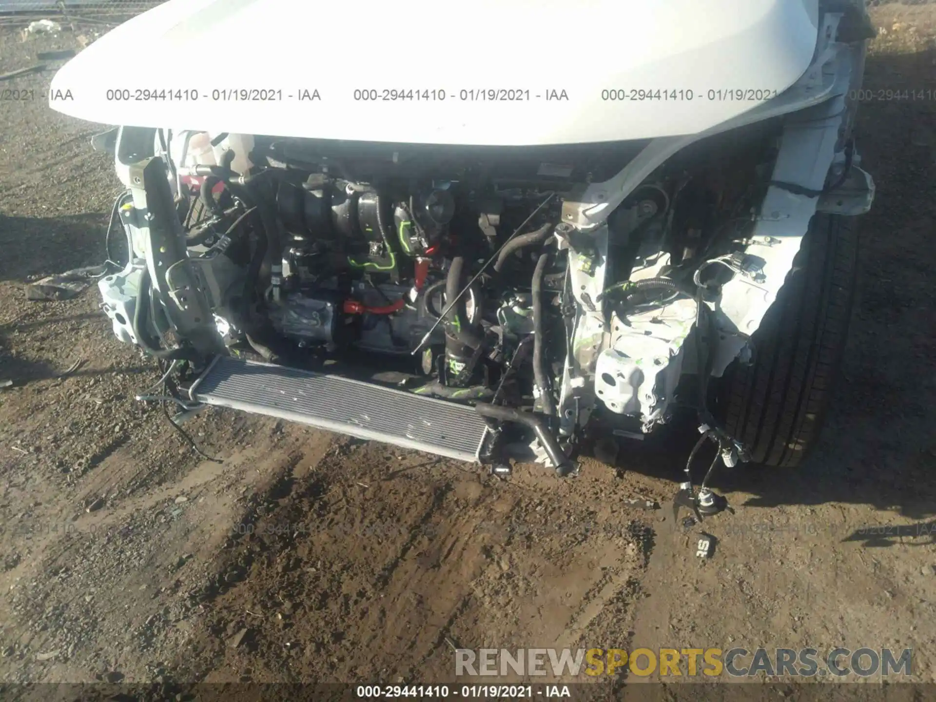 6 Фотография поврежденного автомобиля 2T3E6RFV8MW002365 TOYOTA RAV4 2021
