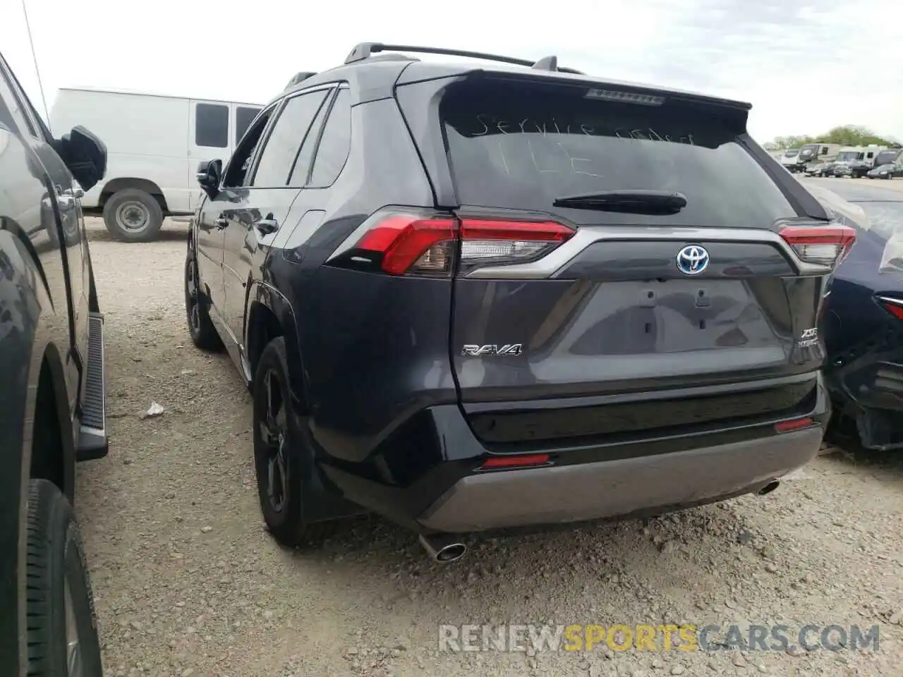 3 Photograph of a damaged car 2T3E6RFV8MW008277 TOYOTA RAV4 2021