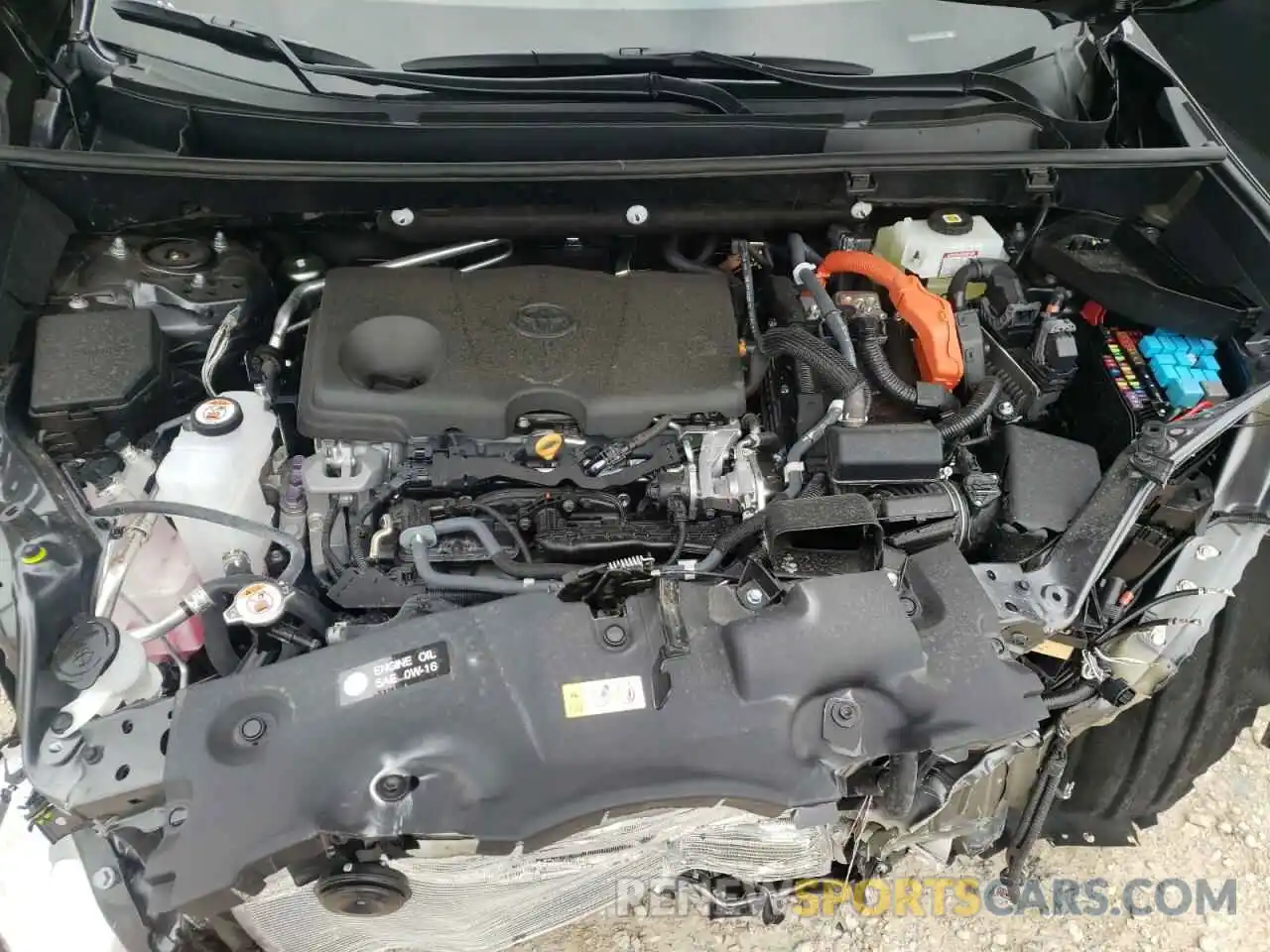 7 Фотография поврежденного автомобиля 2T3E6RFV8MW008277 TOYOTA RAV4 2021