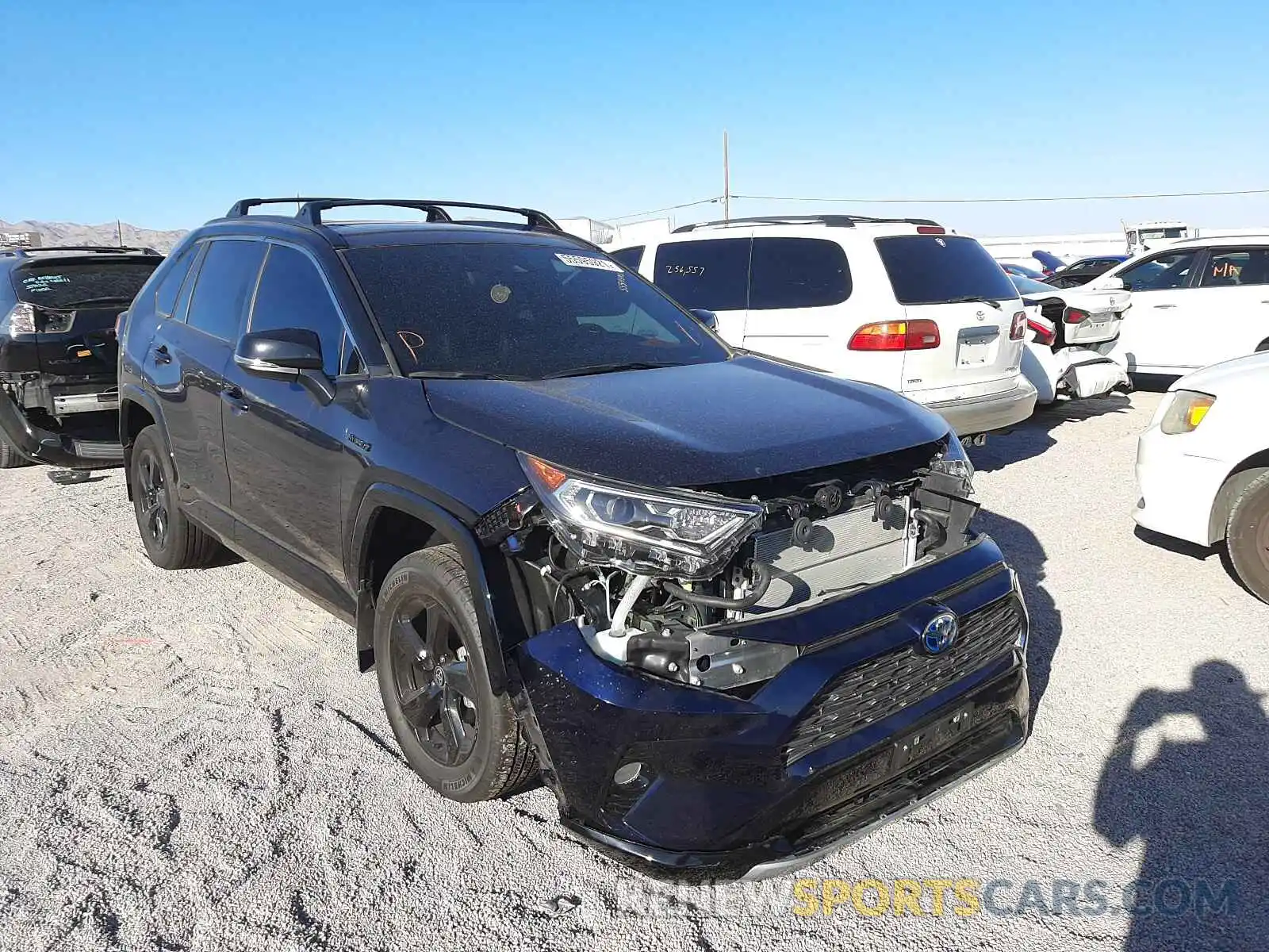 1 Photograph of a damaged car 2T3E6RFV8MW010692 TOYOTA RAV4 2021