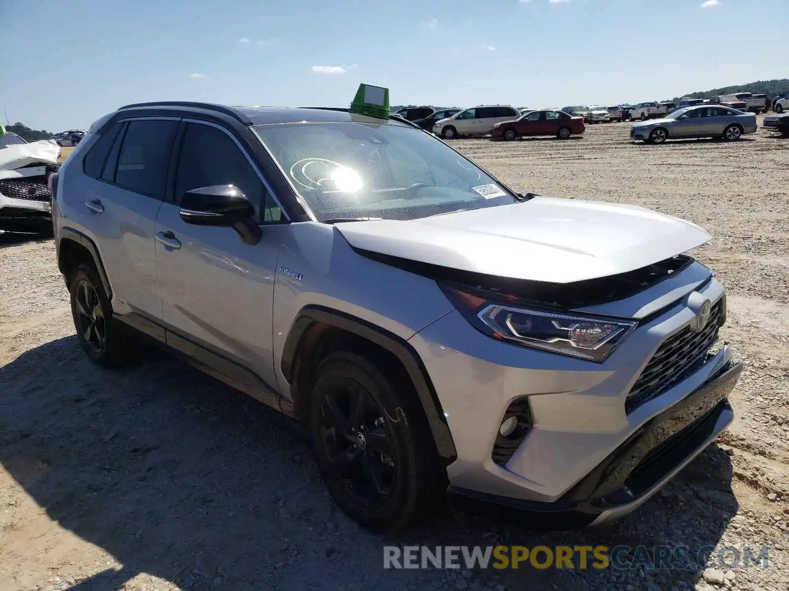 1 Photograph of a damaged car 2T3E6RFV8MW020817 TOYOTA RAV4 2021