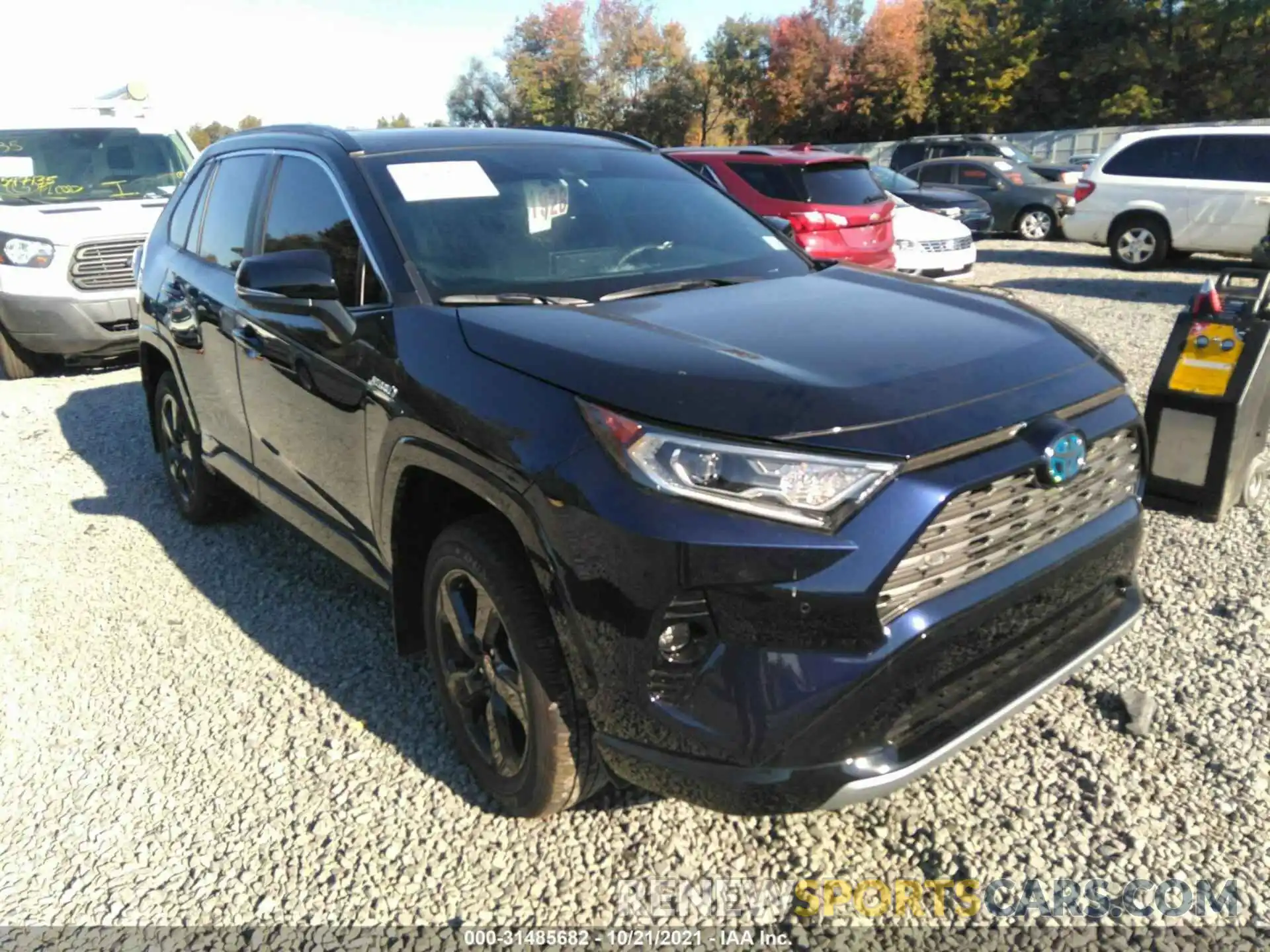 1 Photograph of a damaged car 2T3E6RFV8MW024009 TOYOTA RAV4 2021