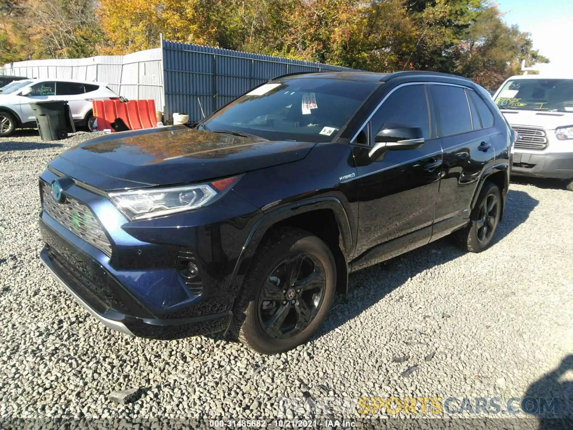 2 Фотография поврежденного автомобиля 2T3E6RFV8MW024009 TOYOTA RAV4 2021