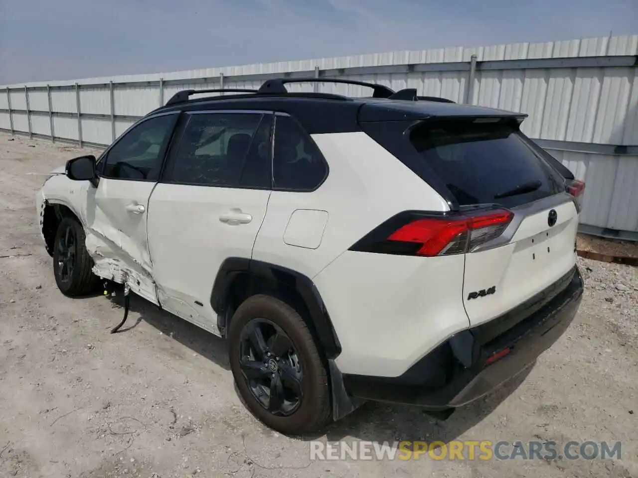 3 Photograph of a damaged car 2T3E6RFV8MW027279 TOYOTA RAV4 2021