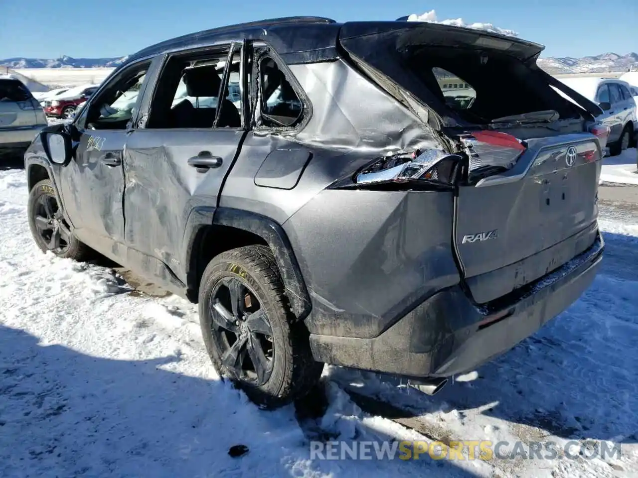 3 Photograph of a damaged car 2T3E6RFV9MW003363 TOYOTA RAV4 2021