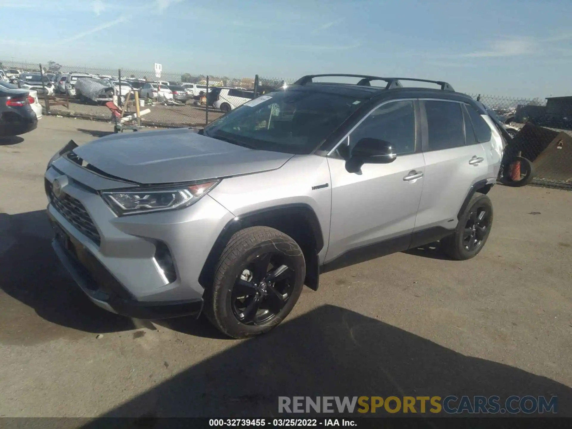 2 Фотография поврежденного автомобиля 2T3E6RFV9MW004612 TOYOTA RAV4 2021