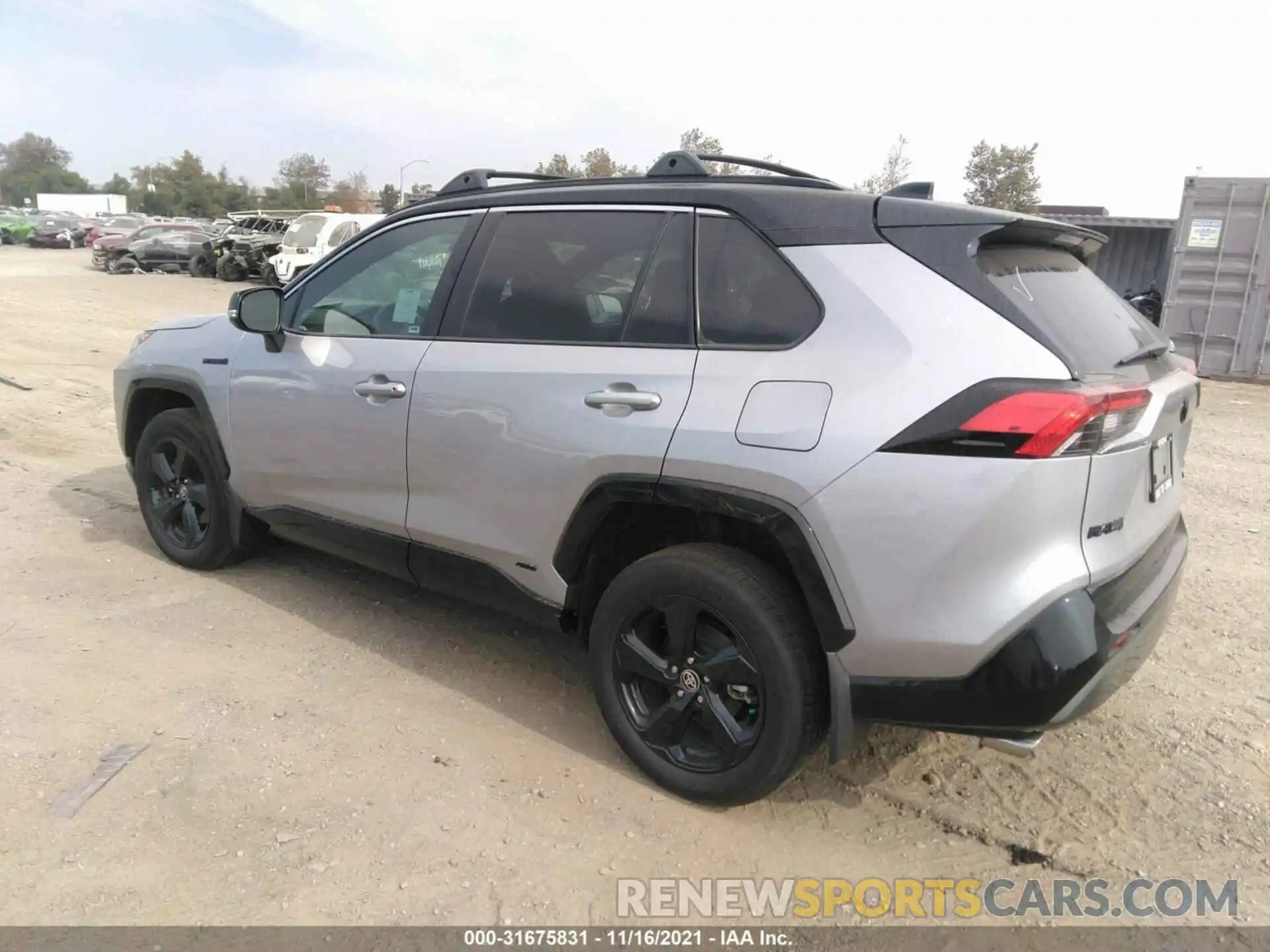 3 Photograph of a damaged car 2T3E6RFV9MW013469 TOYOTA RAV4 2021