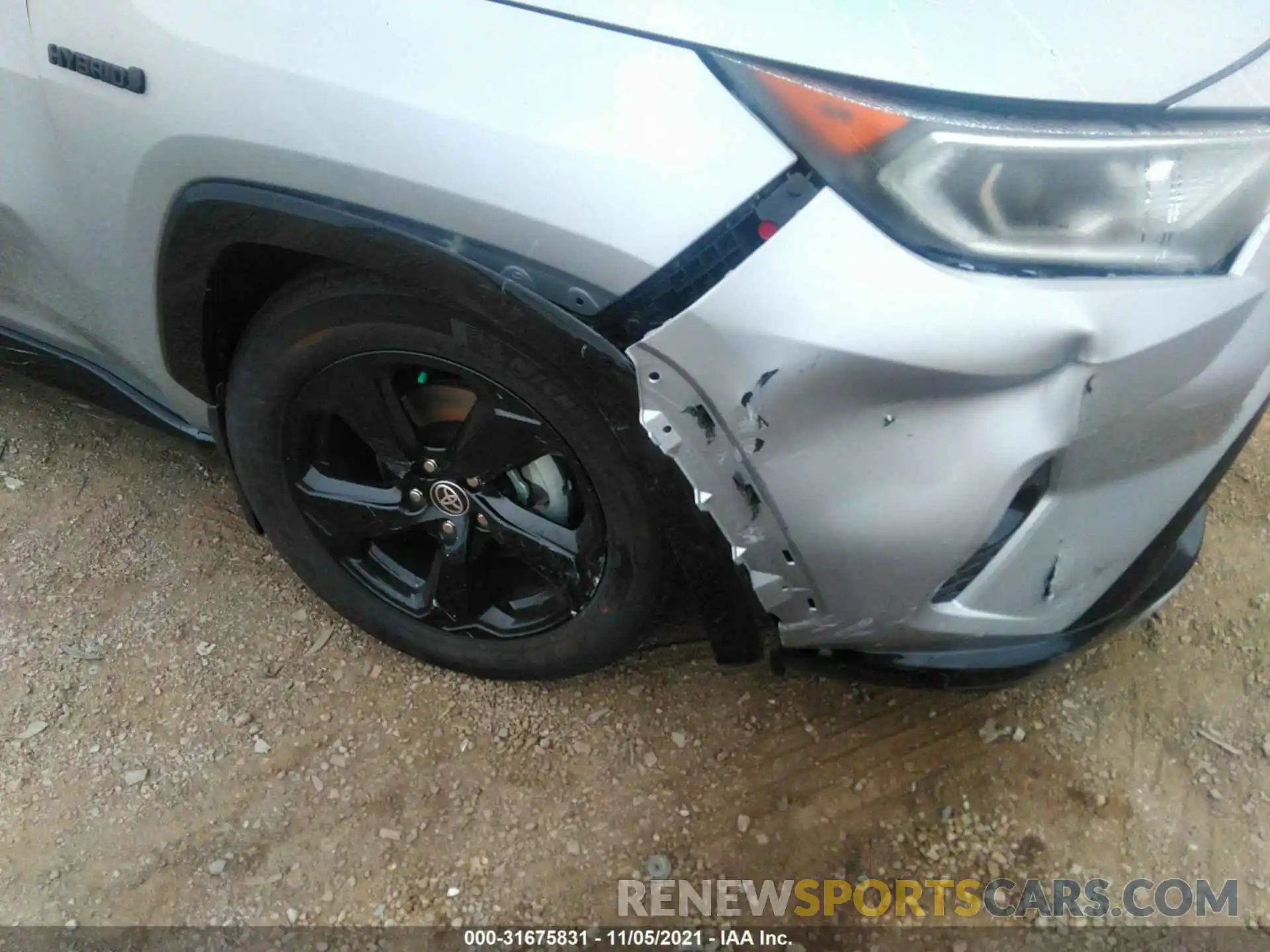 6 Photograph of a damaged car 2T3E6RFV9MW013469 TOYOTA RAV4 2021