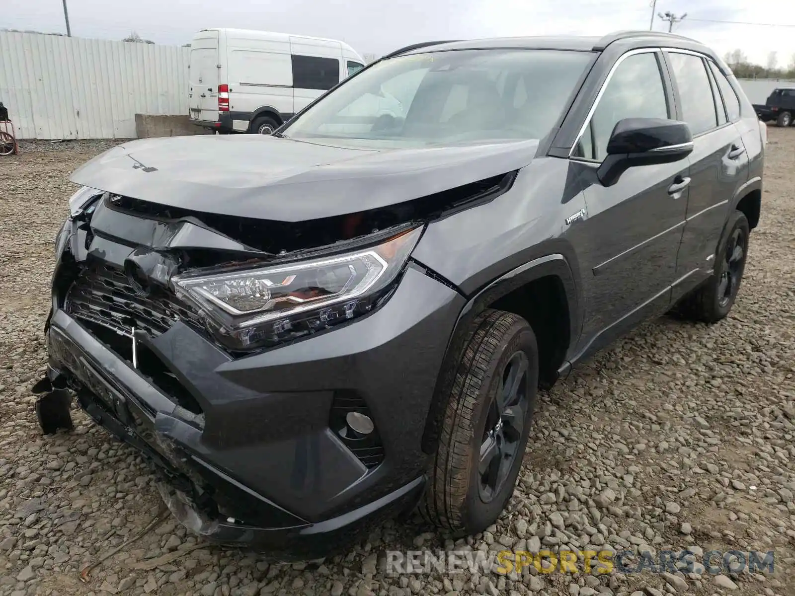 2 Photograph of a damaged car 2T3E6RFVXMW006109 TOYOTA RAV4 2021