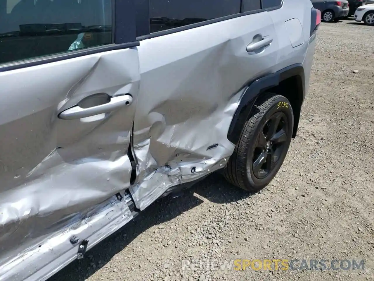 10 Photograph of a damaged car 2T3E6RFVXMW007342 TOYOTA RAV4 2021