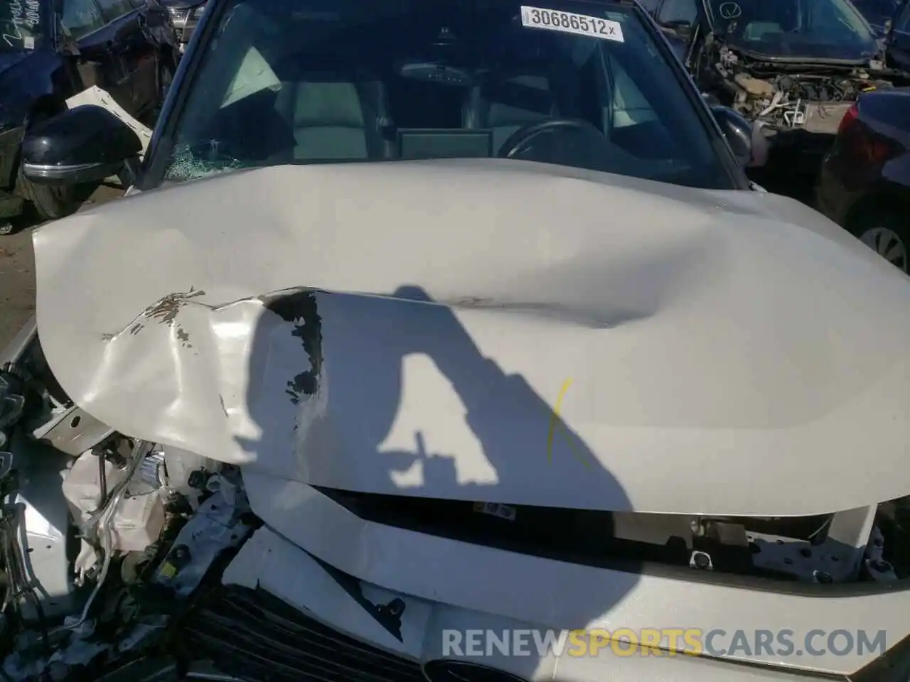 7 Photograph of a damaged car 2T3E6RFVXMW011360 TOYOTA RAV4 2021