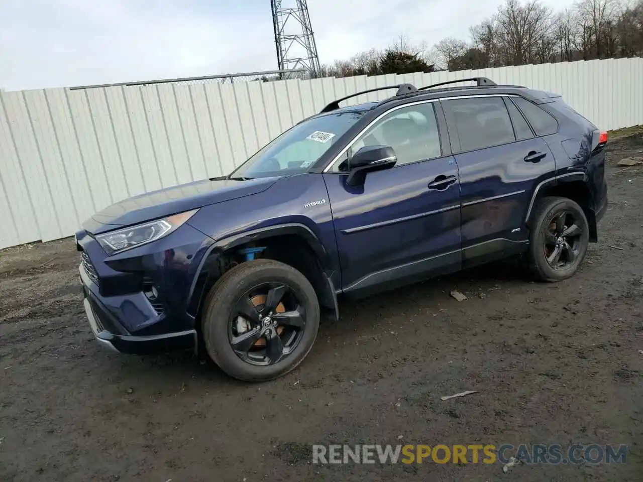 1 Photograph of a damaged car 2T3E6RFVXMW016963 TOYOTA RAV4 2021