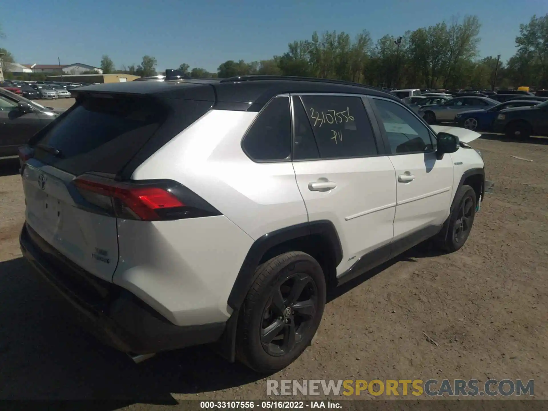 4 Photograph of a damaged car 2T3E6RFVXMW018941 TOYOTA RAV4 2021