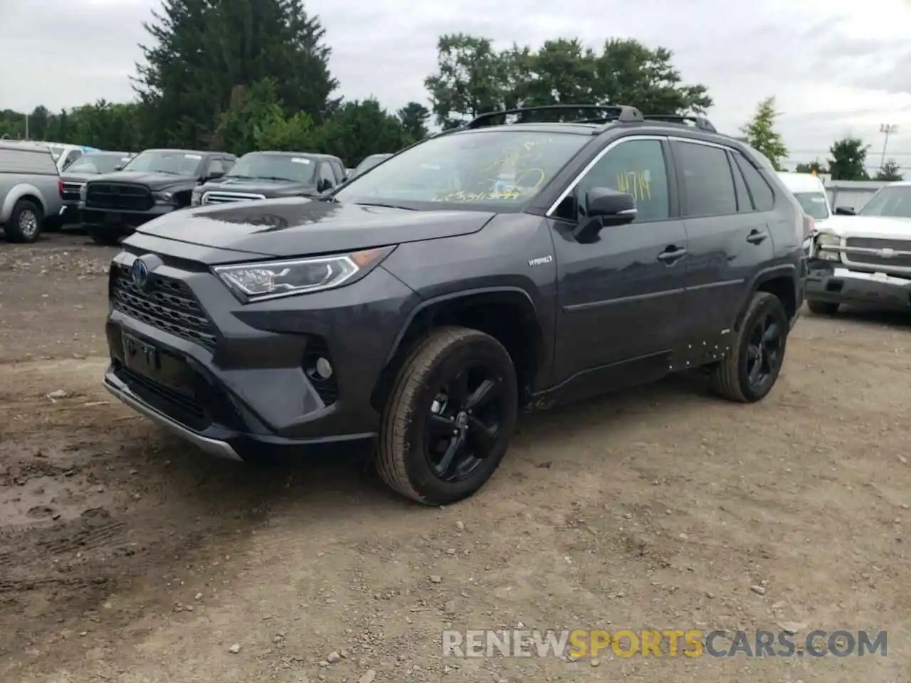 2 Фотография поврежденного автомобиля 2T3E6RFVXMW020253 TOYOTA RAV4 2021