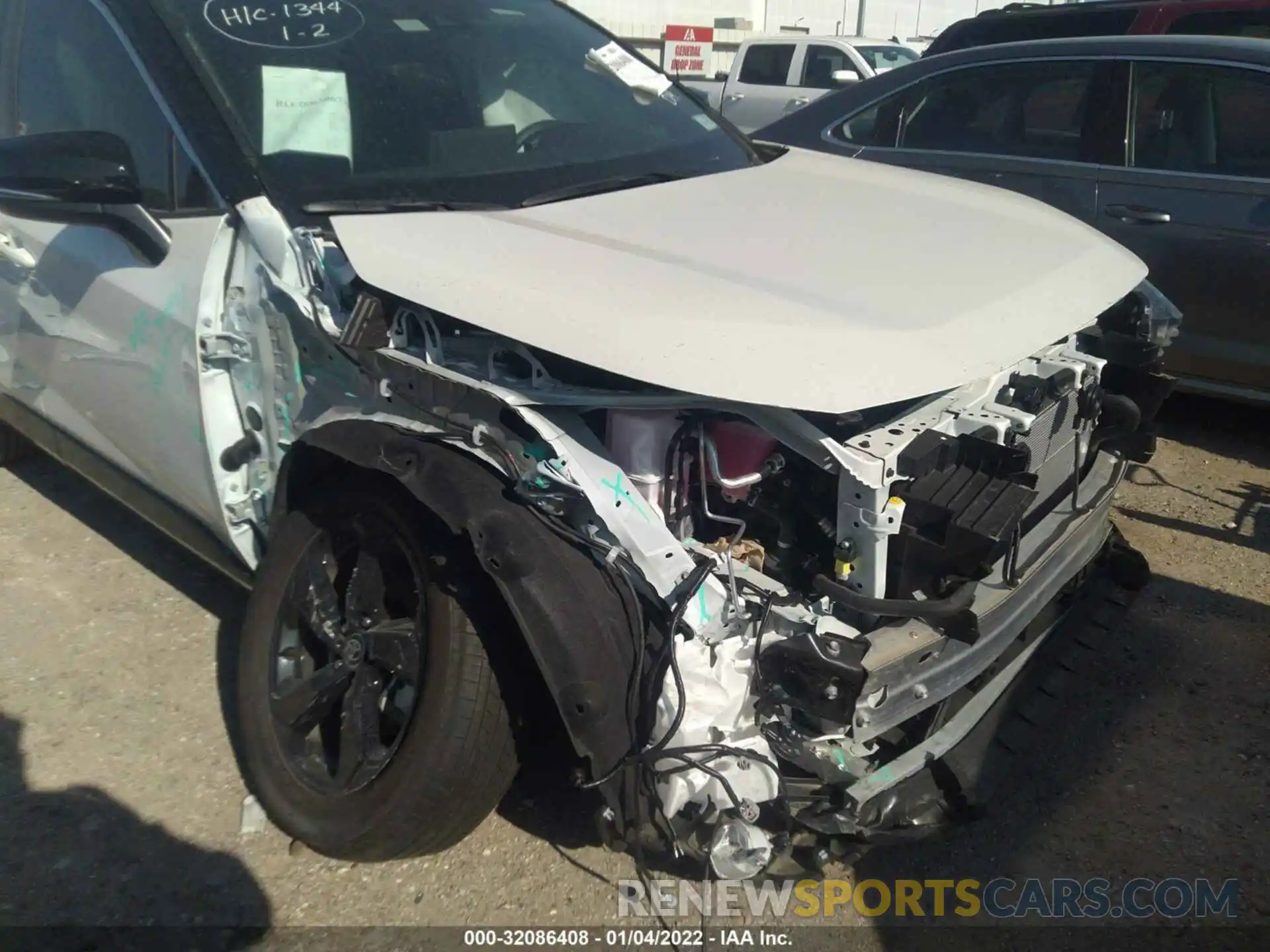 6 Photograph of a damaged car 2T3E6RFVXMW021032 TOYOTA RAV4 2021