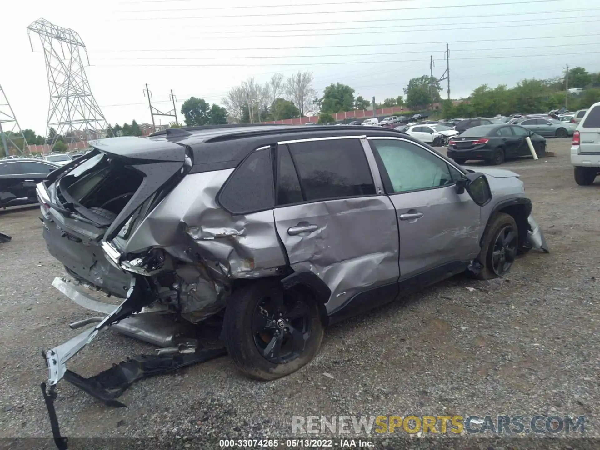 4 Photograph of a damaged car 2T3E6RFVXMW021919 TOYOTA RAV4 2021