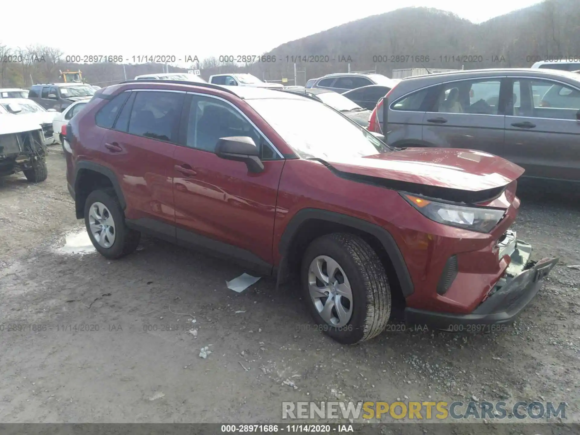 1 Photograph of a damaged car 2T3F1FRV6MC150406 TOYOTA RAV4 2021