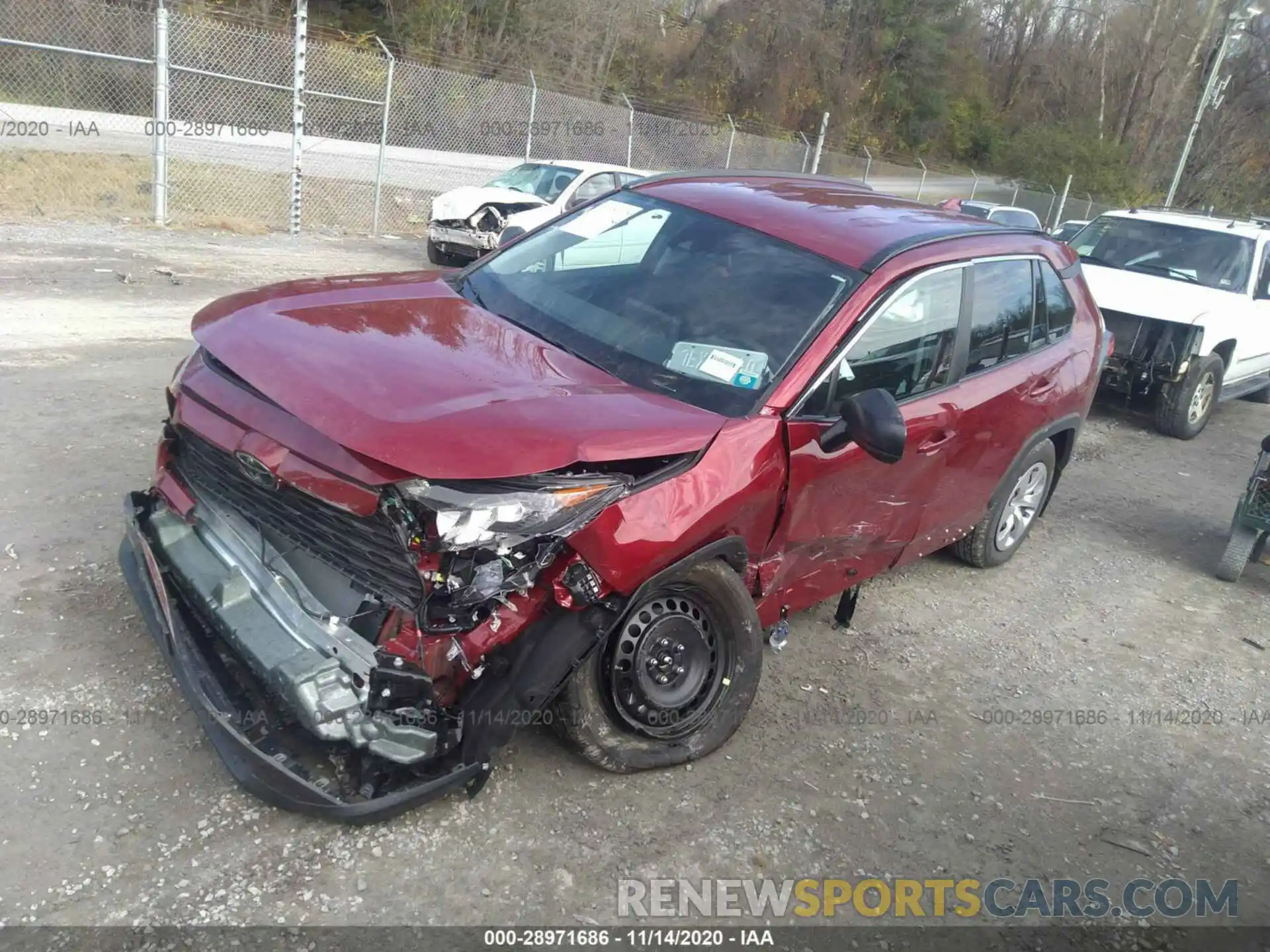 2 Photograph of a damaged car 2T3F1FRV6MC150406 TOYOTA RAV4 2021