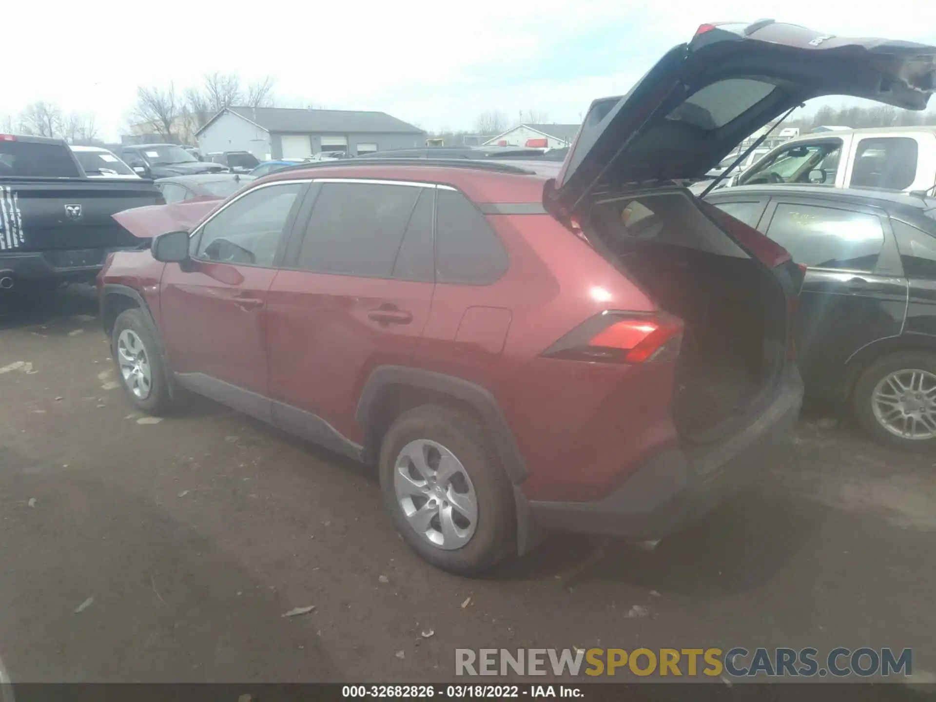 3 Photograph of a damaged car 2T3F1RFV0MC146884 TOYOTA RAV4 2021