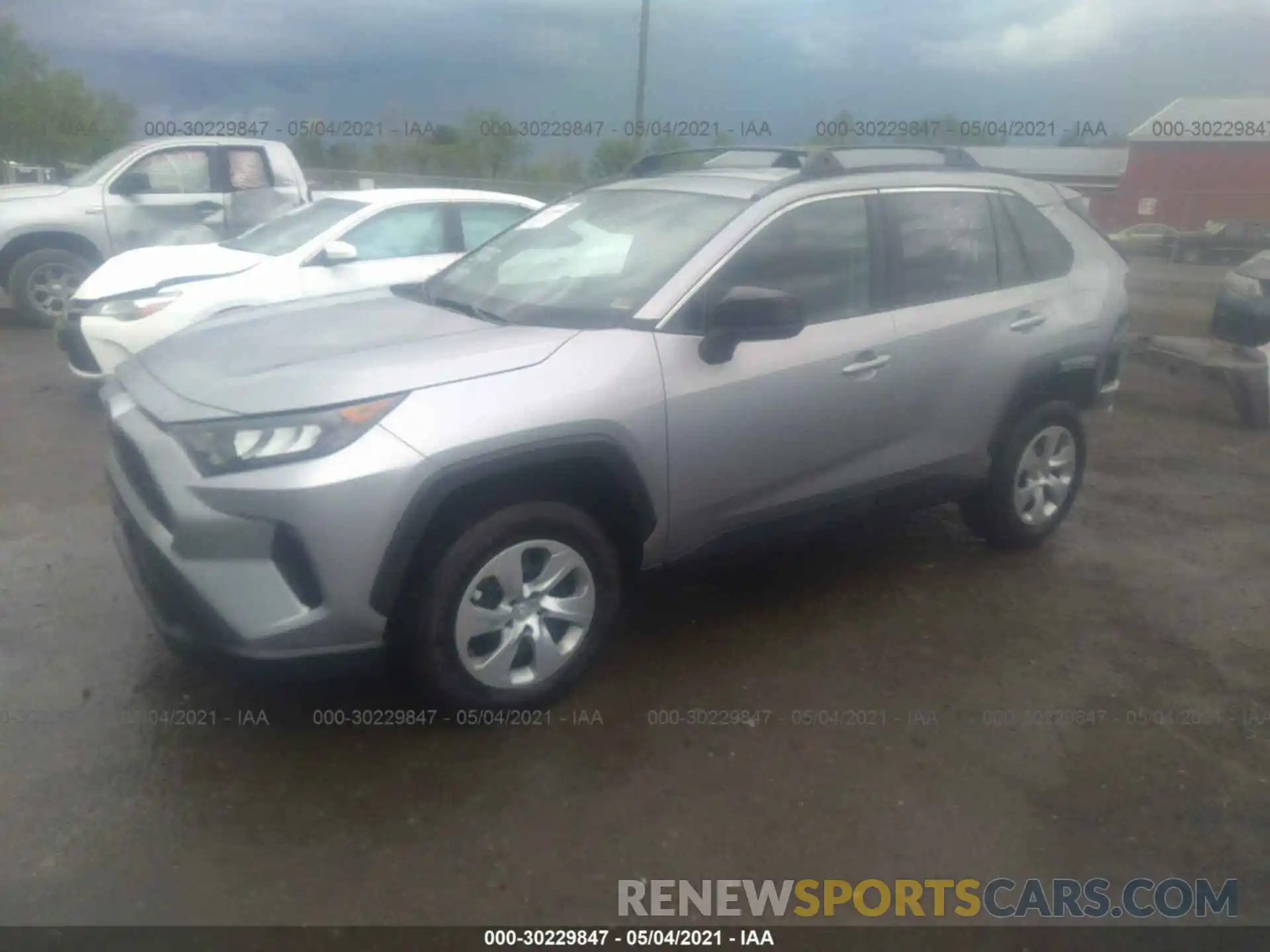 2 Photograph of a damaged car 2T3F1RFV0MC154421 TOYOTA RAV4 2021