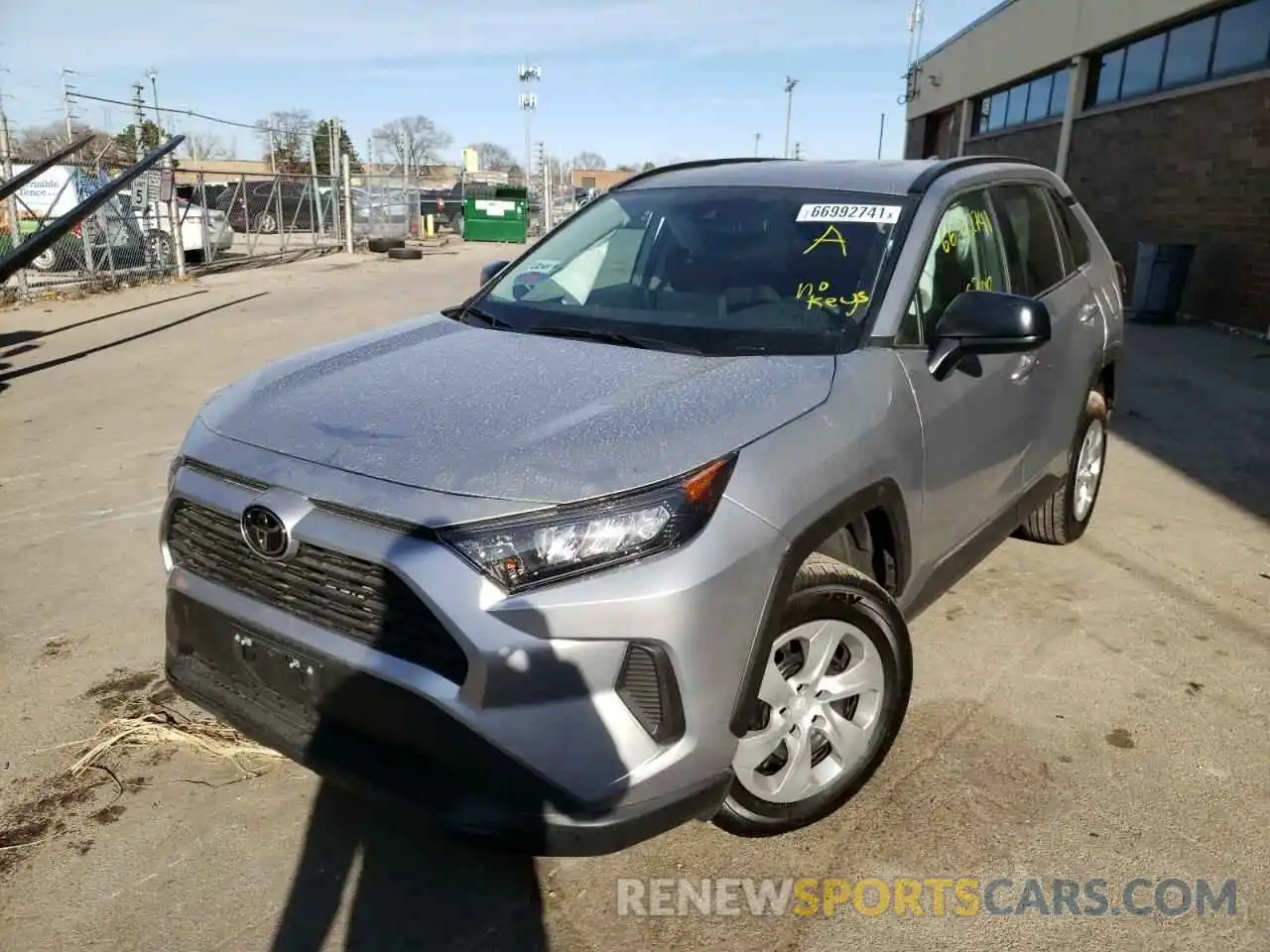 2 Photograph of a damaged car 2T3F1RFV0MC157402 TOYOTA RAV4 2021