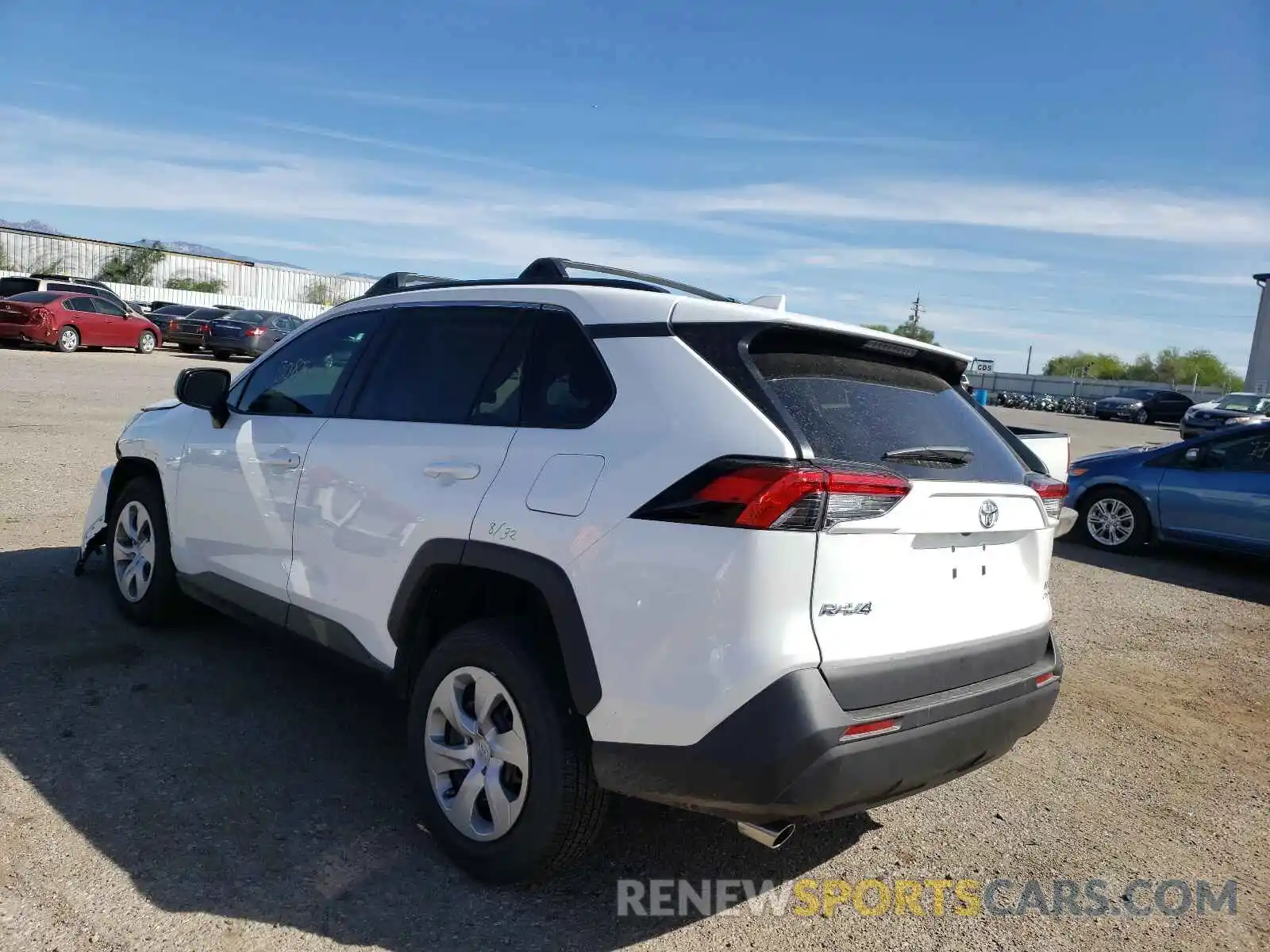 3 Photograph of a damaged car 2T3F1RFV0MC164592 TOYOTA RAV4 2021