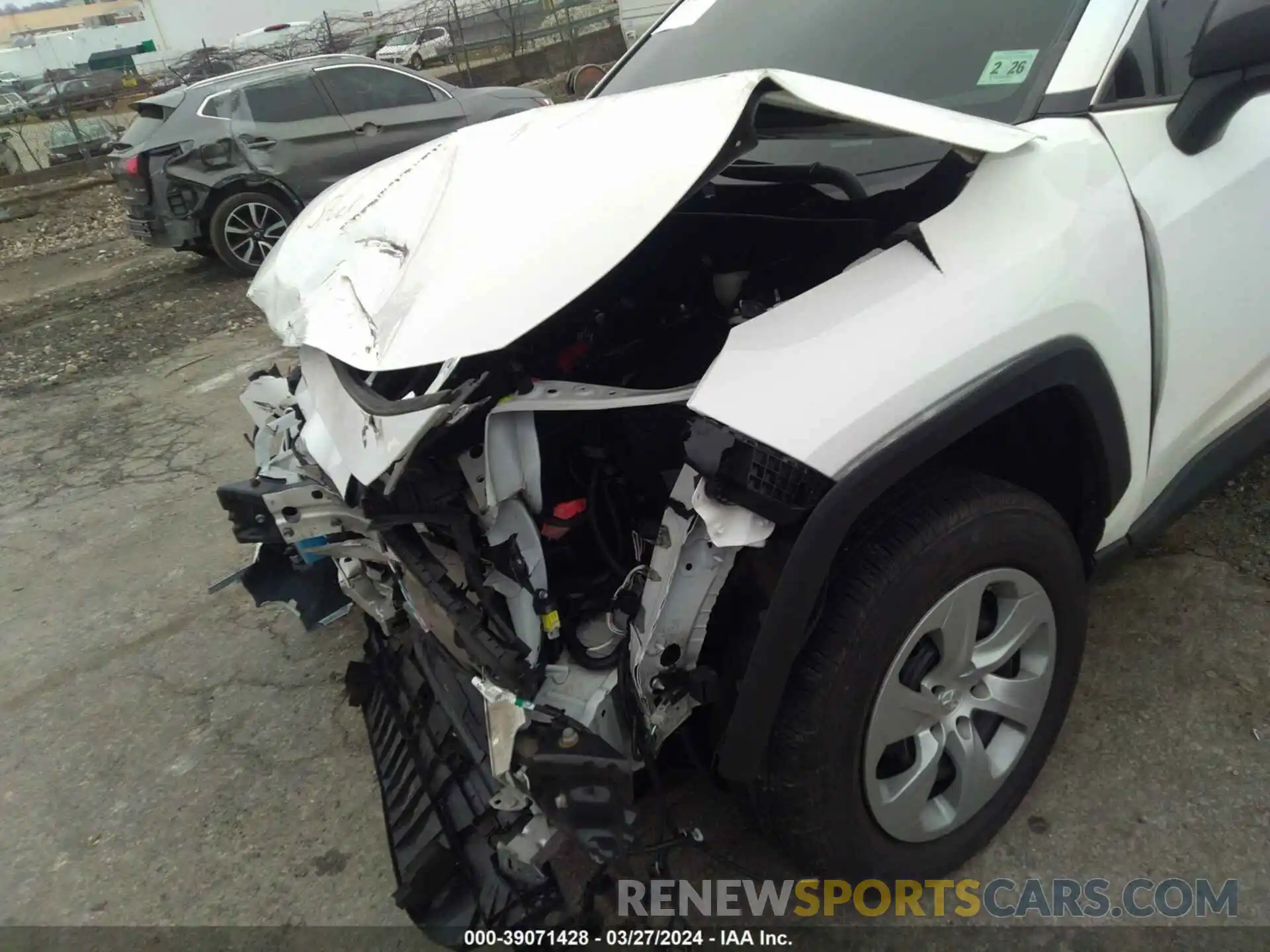 17 Photograph of a damaged car 2T3F1RFV0MC165323 TOYOTA RAV4 2021