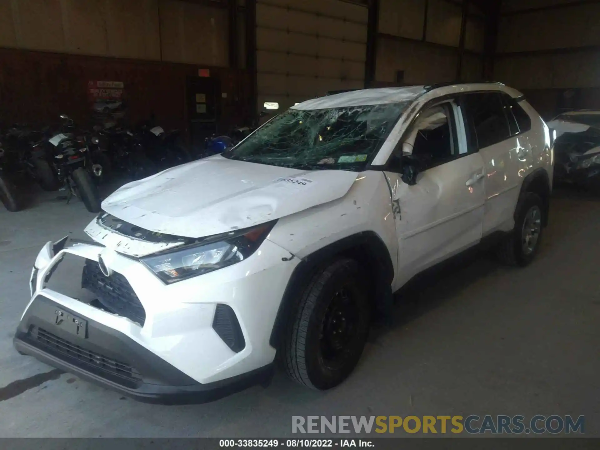 2 Фотография поврежденного автомобиля 2T3F1RFV0MC170389 TOYOTA RAV4 2021