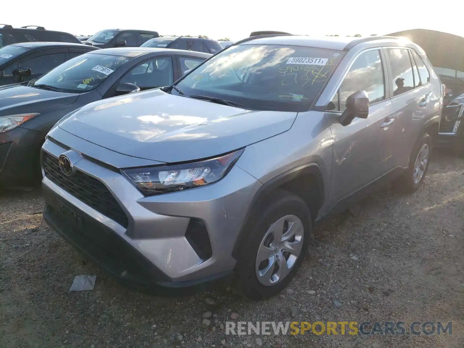 2 Photograph of a damaged car 2T3F1RFV0MC171932 TOYOTA RAV4 2021