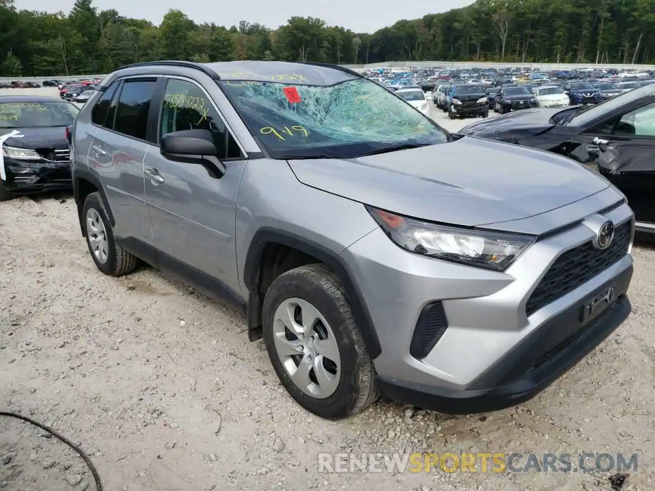 1 Photograph of a damaged car 2T3F1RFV0MC191887 TOYOTA RAV4 2021