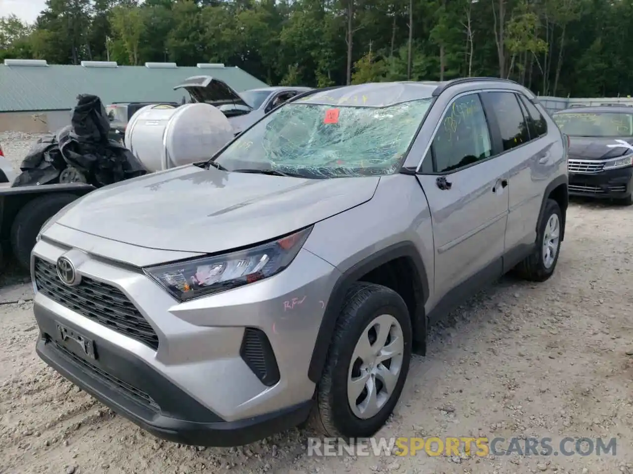 2 Photograph of a damaged car 2T3F1RFV0MC191887 TOYOTA RAV4 2021