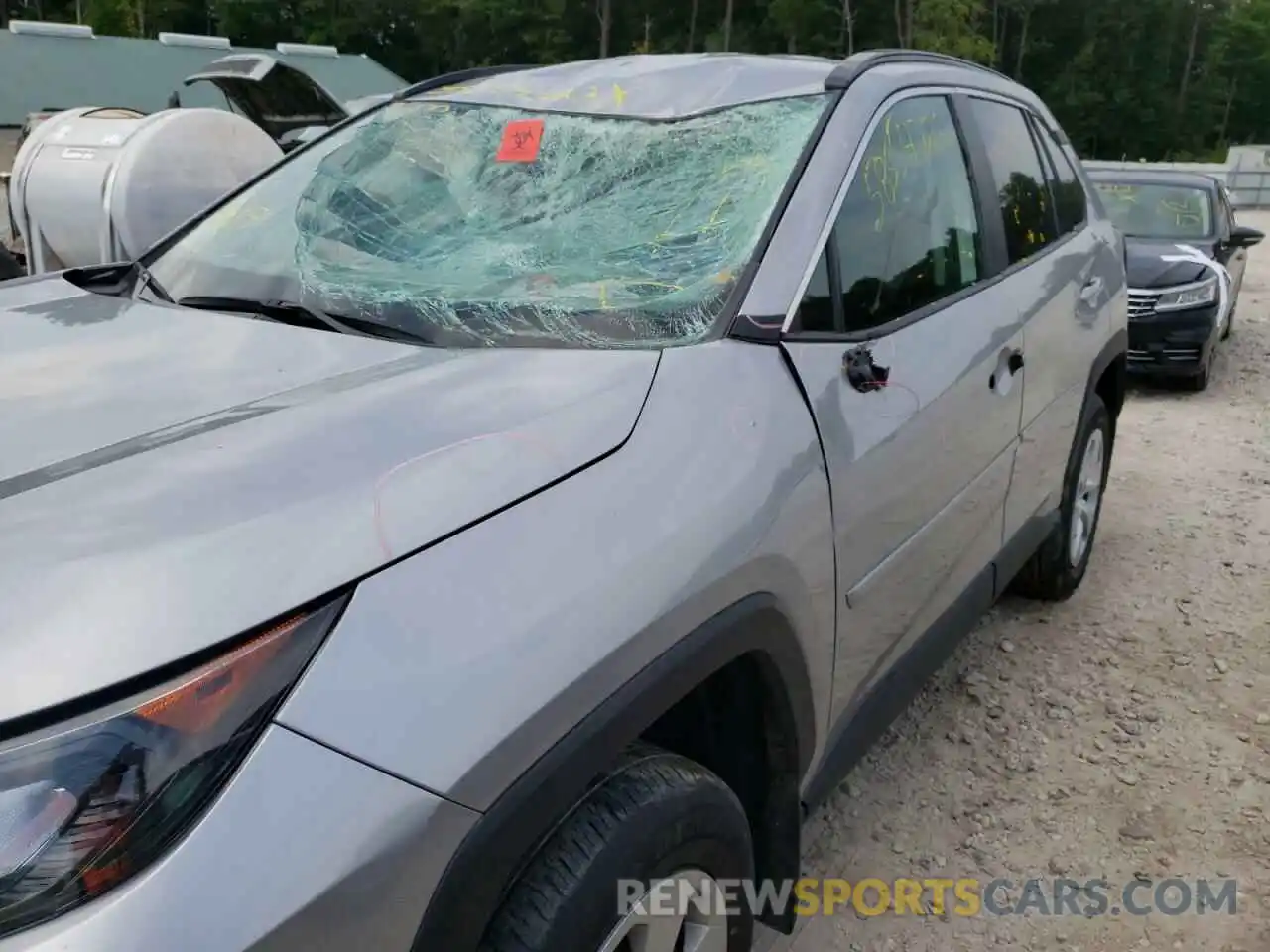 9 Photograph of a damaged car 2T3F1RFV0MC191887 TOYOTA RAV4 2021