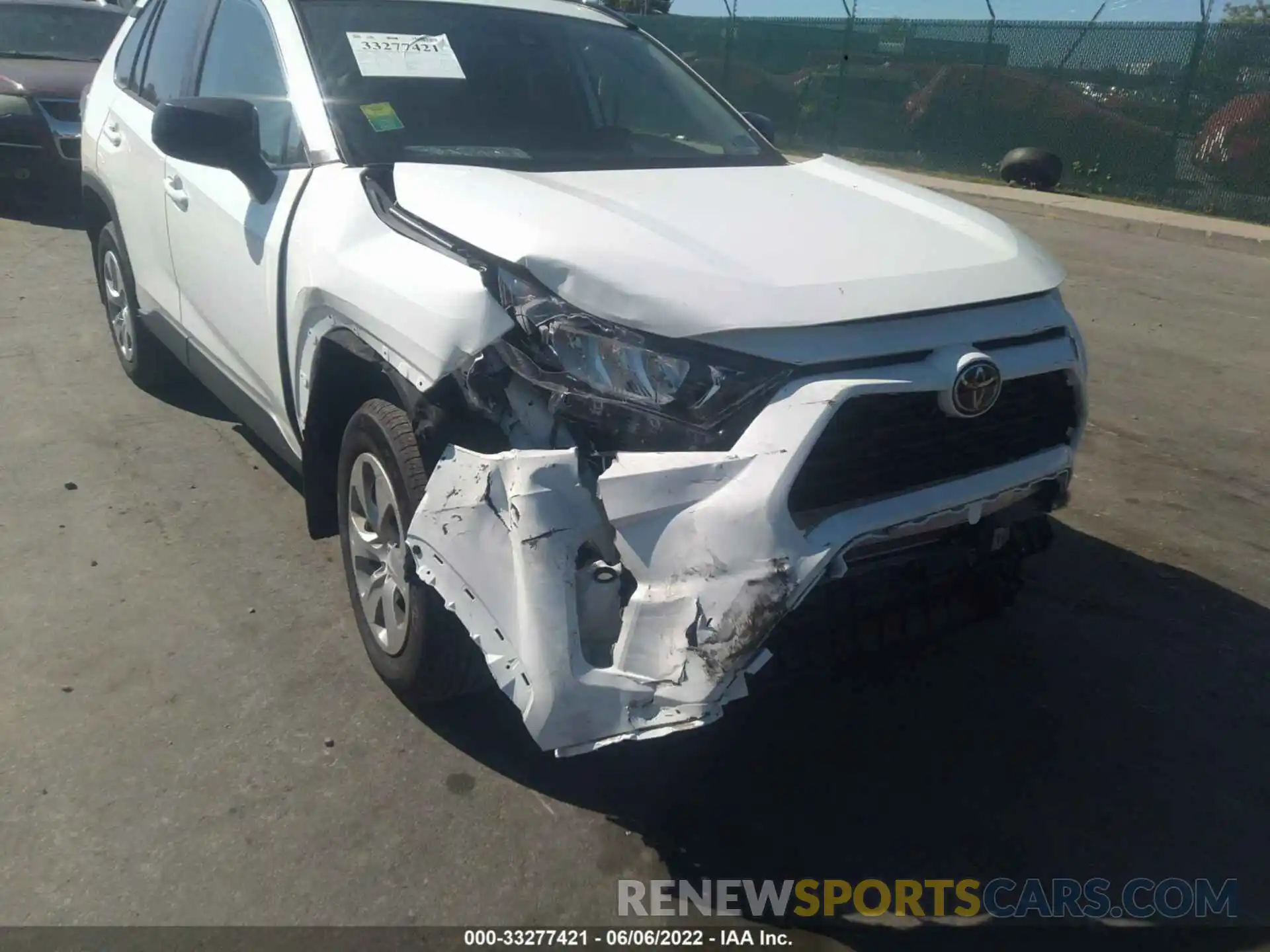 6 Photograph of a damaged car 2T3F1RFV0MC200149 TOYOTA RAV4 2021