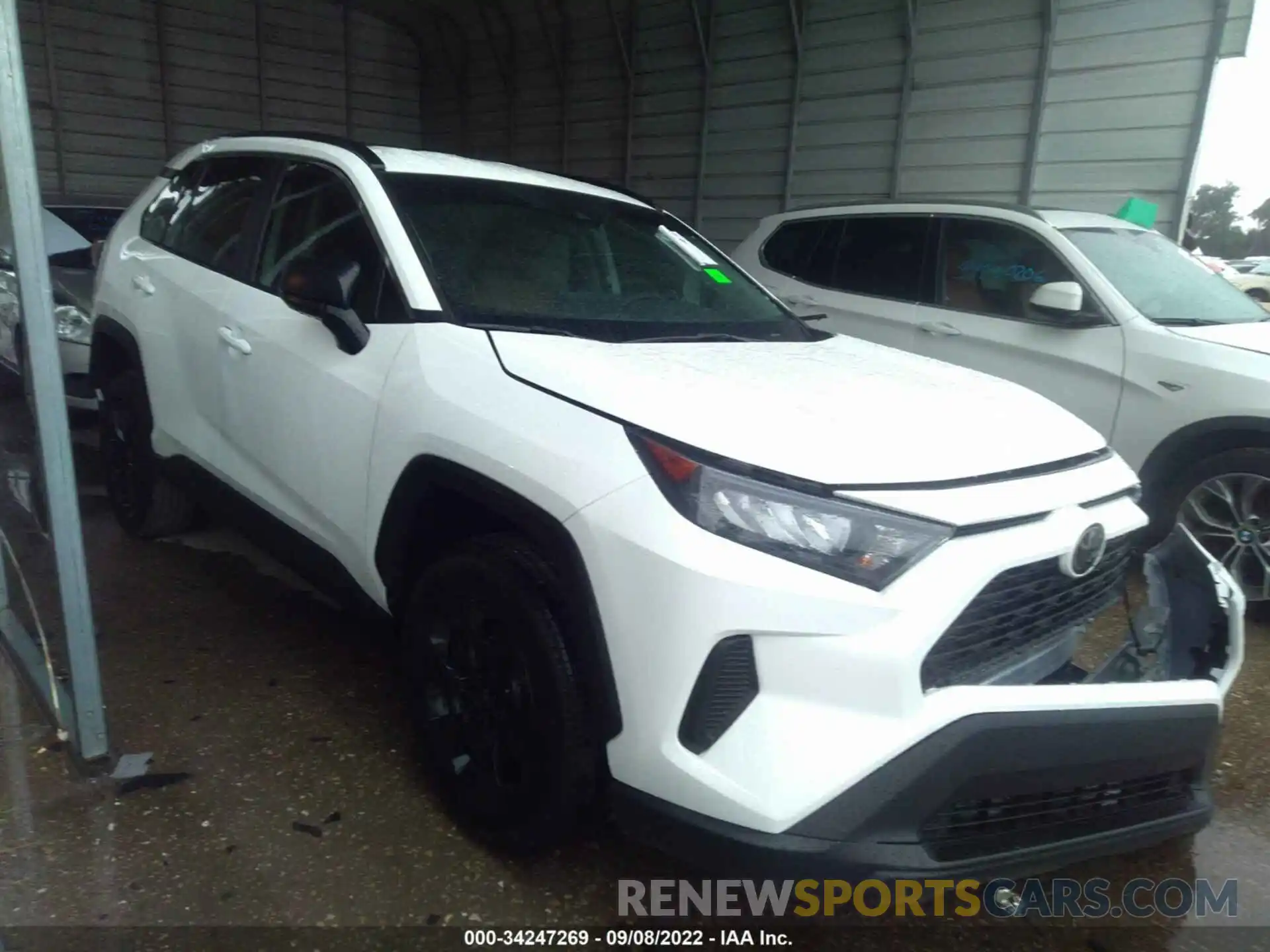 1 Фотография поврежденного автомобиля 2T3F1RFV0MC209613 TOYOTA RAV4 2021