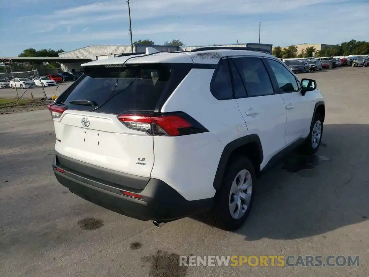 4 Photograph of a damaged car 2T3F1RFV0MC222393 TOYOTA RAV4 2021