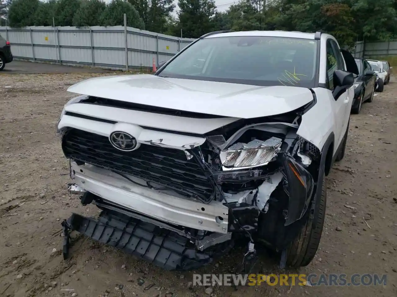 9 Photograph of a damaged car 2T3F1RFV0MC243003 TOYOTA RAV4 2021