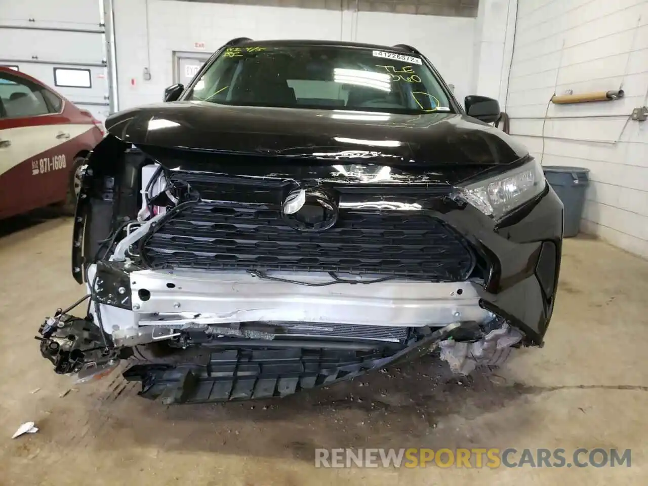 9 Photograph of a damaged car 2T3F1RFV0MC247391 TOYOTA RAV4 2021