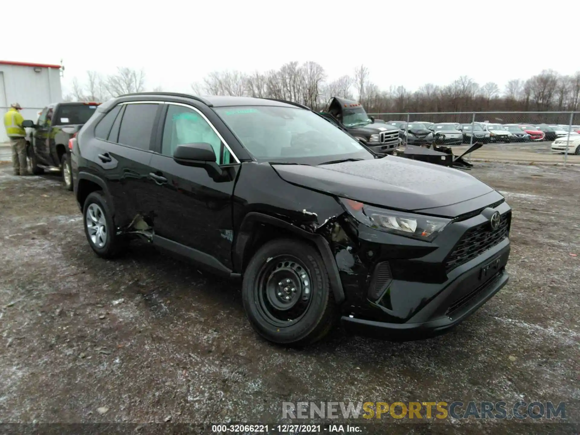 1 Photograph of a damaged car 2T3F1RFV0MC249089 TOYOTA RAV4 2021