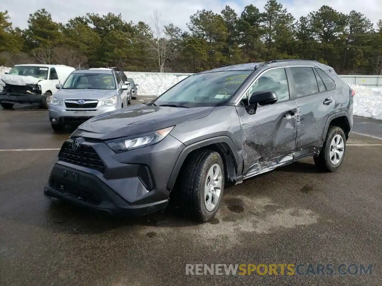 2 Photograph of a damaged car 2T3F1RFV0MC249481 TOYOTA RAV4 2021