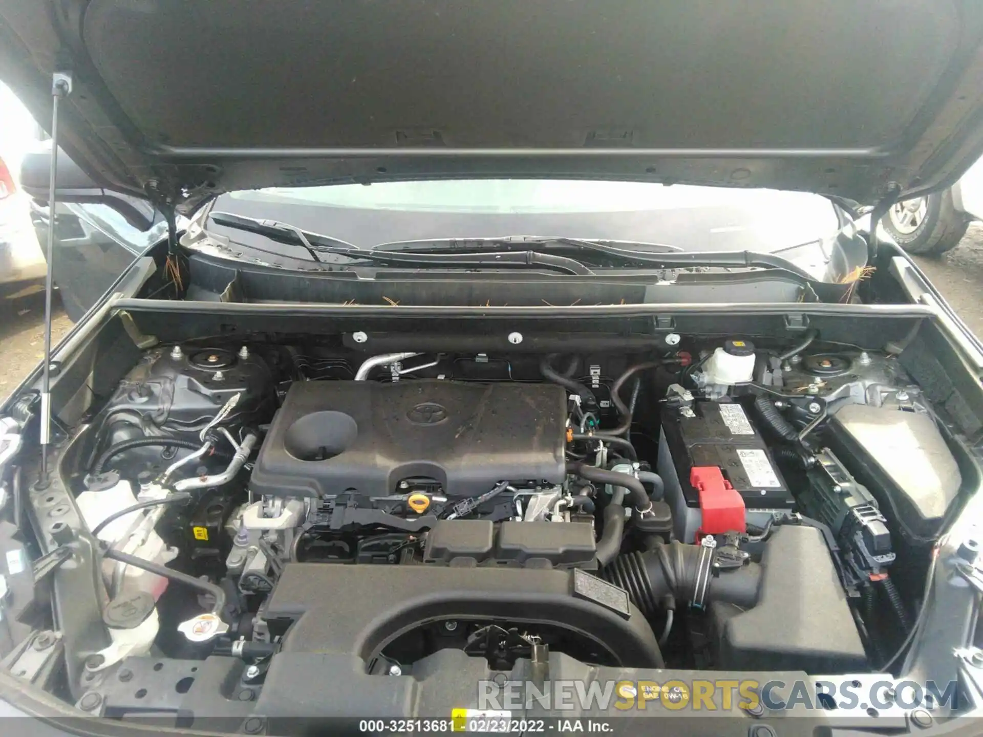 10 Фотография поврежденного автомобиля 2T3F1RFV0MW142509 TOYOTA RAV4 2021